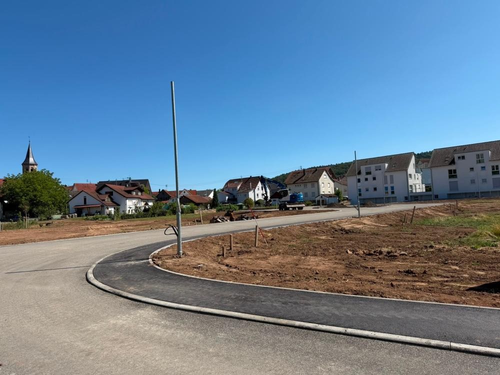 Die Bauplätze in den Kreuzwiesen