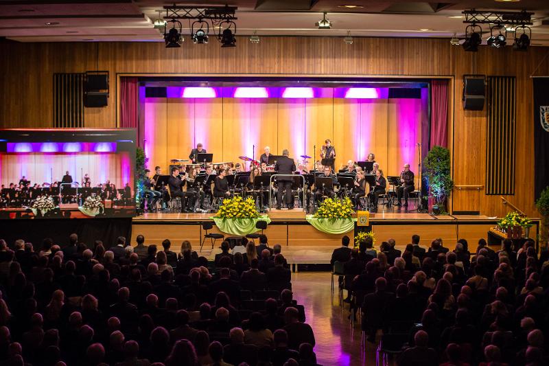 Musikalische Eröffnung des Neujahrsempfangs in der Hermann-Schwab-Halle