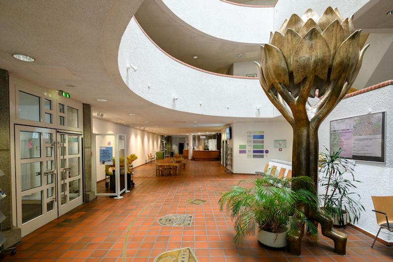 Foyer des Rathauses