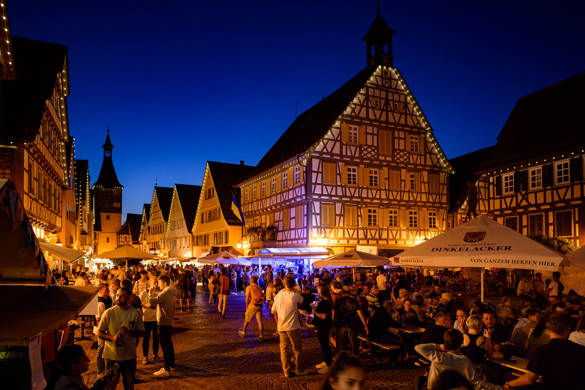 Belebte Innenstadt beim City-Treff 2022.